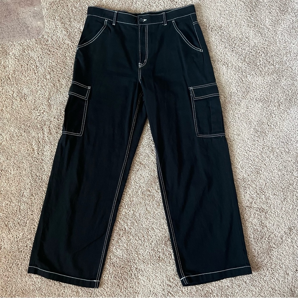 H&M Divided Twill Utility Pants | Size 14 | NWT